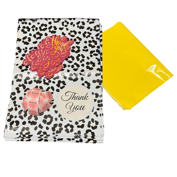 Other - Leopard 30 Poly Mailer Bundle